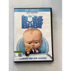The Boss Baby 2017 DVD + Digital HD Alec Baldwin Animated Comedy Movie Pre-Owned